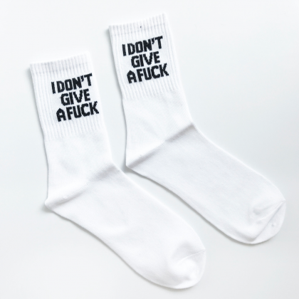 I Dont Want To Give A F**k Socks